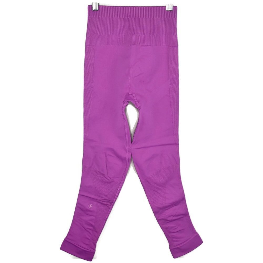 Lululemon Zone In Crop Size 2 In Raspberry - image 1
